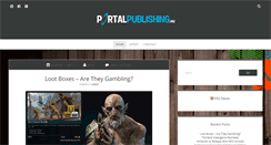 Desktop Screenshot of portalpublishing.eu